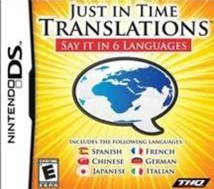 Just in Time Translations cover art