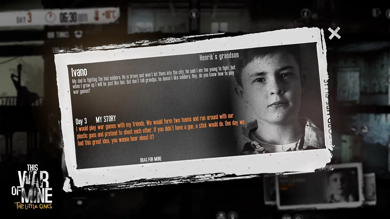 This War of Mine: The Little Ones screenshot 2