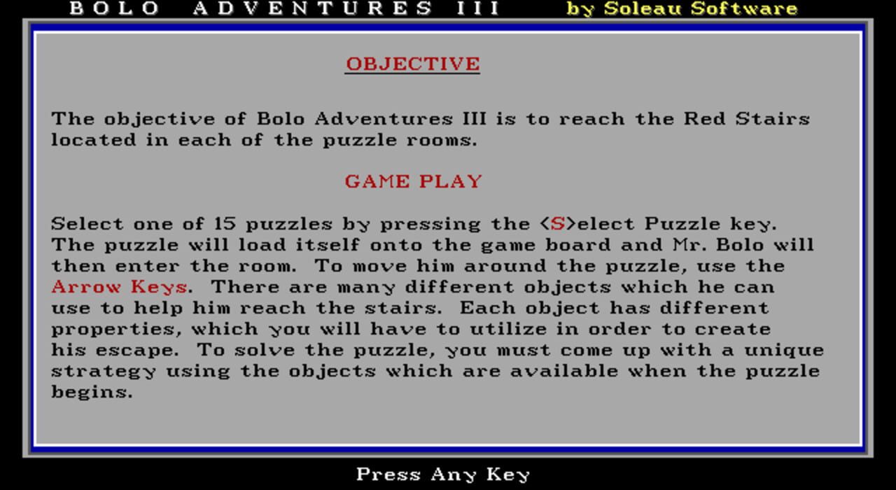 bolo adventures iii