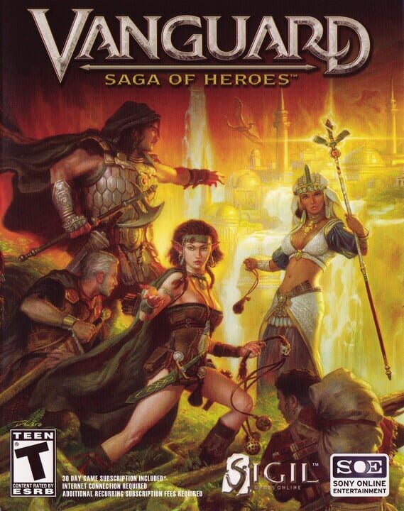 Vanguard: Saga of Heroes cover