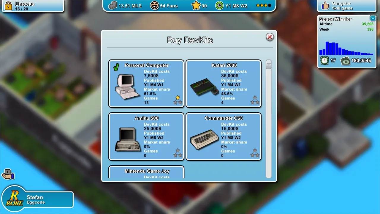 Mad Games Tycoon screenshot 1