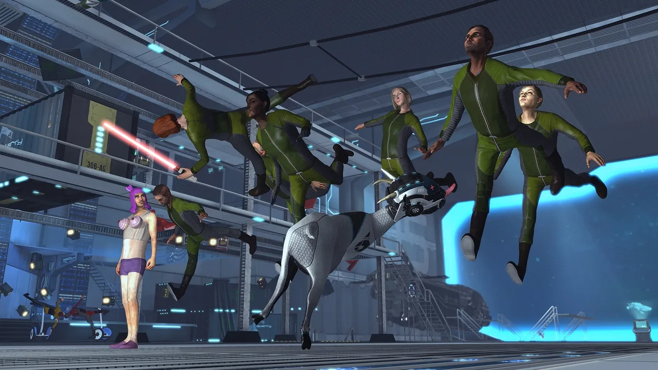 Goat Simulator: Waste of Space screenshot 1