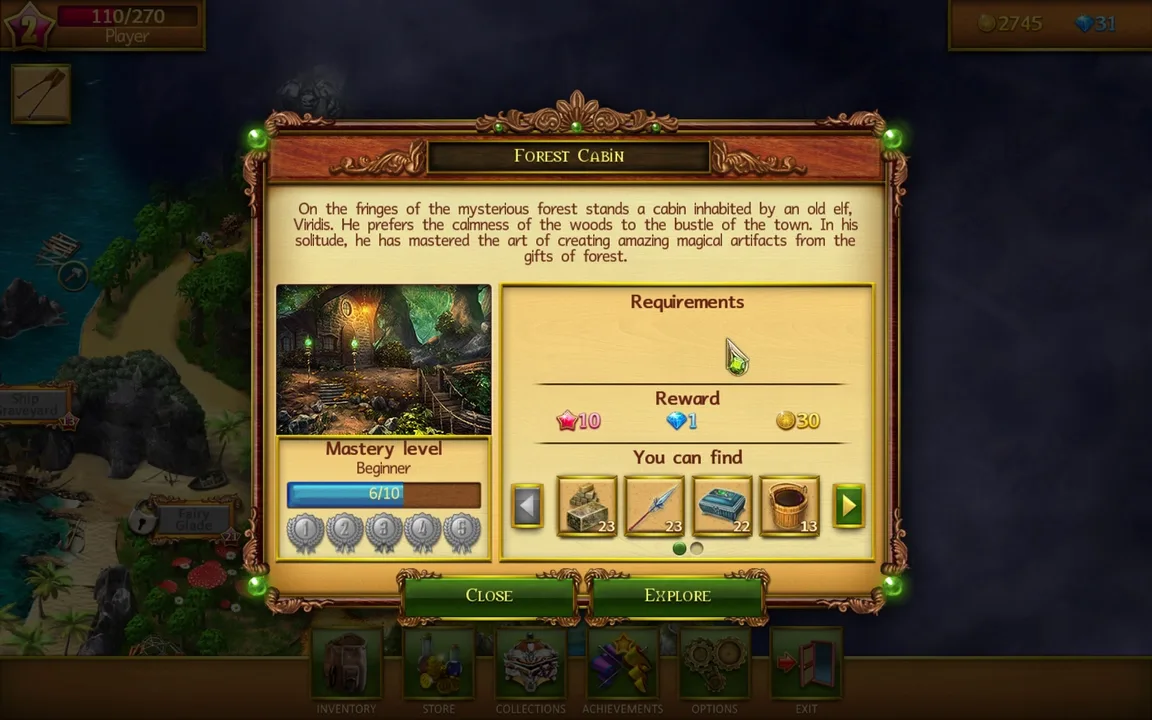 Lost Lands: A Hidden Object Adventure screenshot 1
