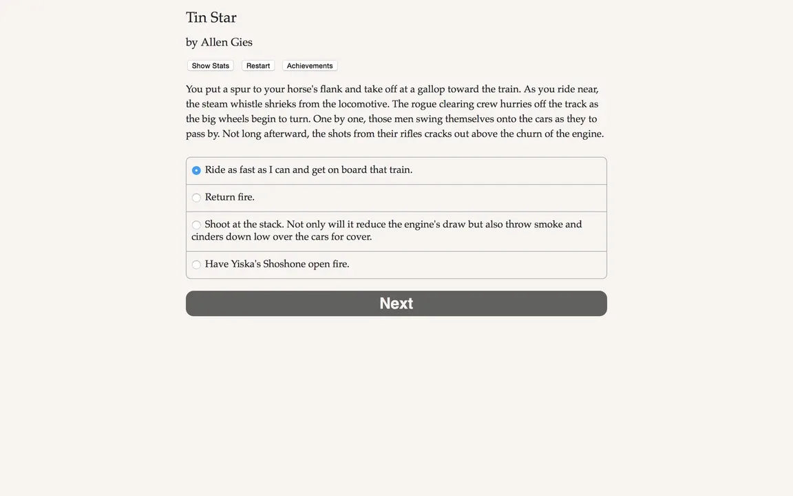 Tin Star screenshot 1