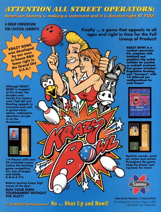 Krazy Bowl cover art