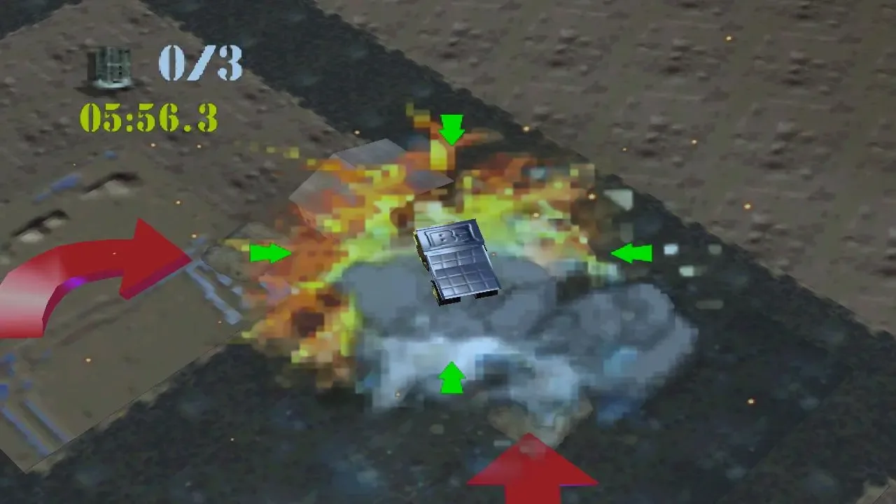 blast corps gameplay