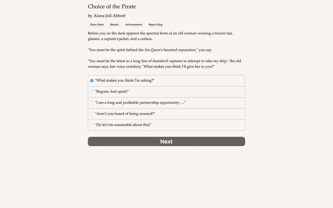 Choice of the Pirate screenshot 2