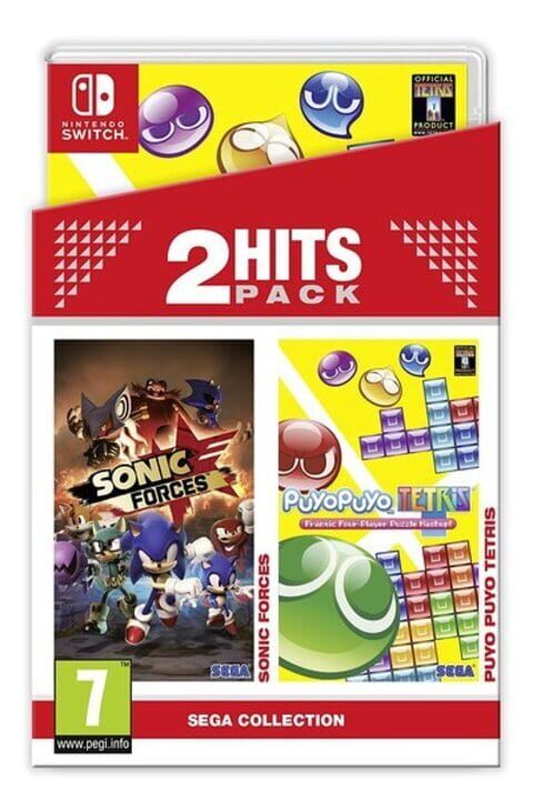 2 Hits Pack: Sonic Forces/Puyo Puyo Tetris cover