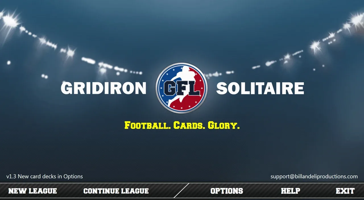 Gridiron Solitaire screenshot 1