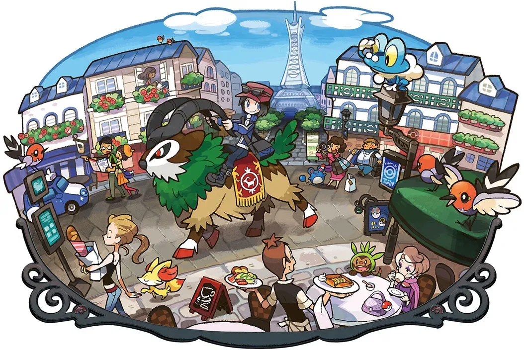 Pokémon Y artwork 3889