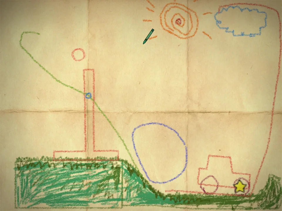 Crayon Physics Deluxe screenshot 1