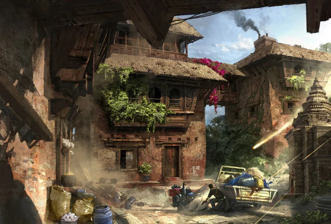 Uncharted 2: Among Thieves artwork 4143