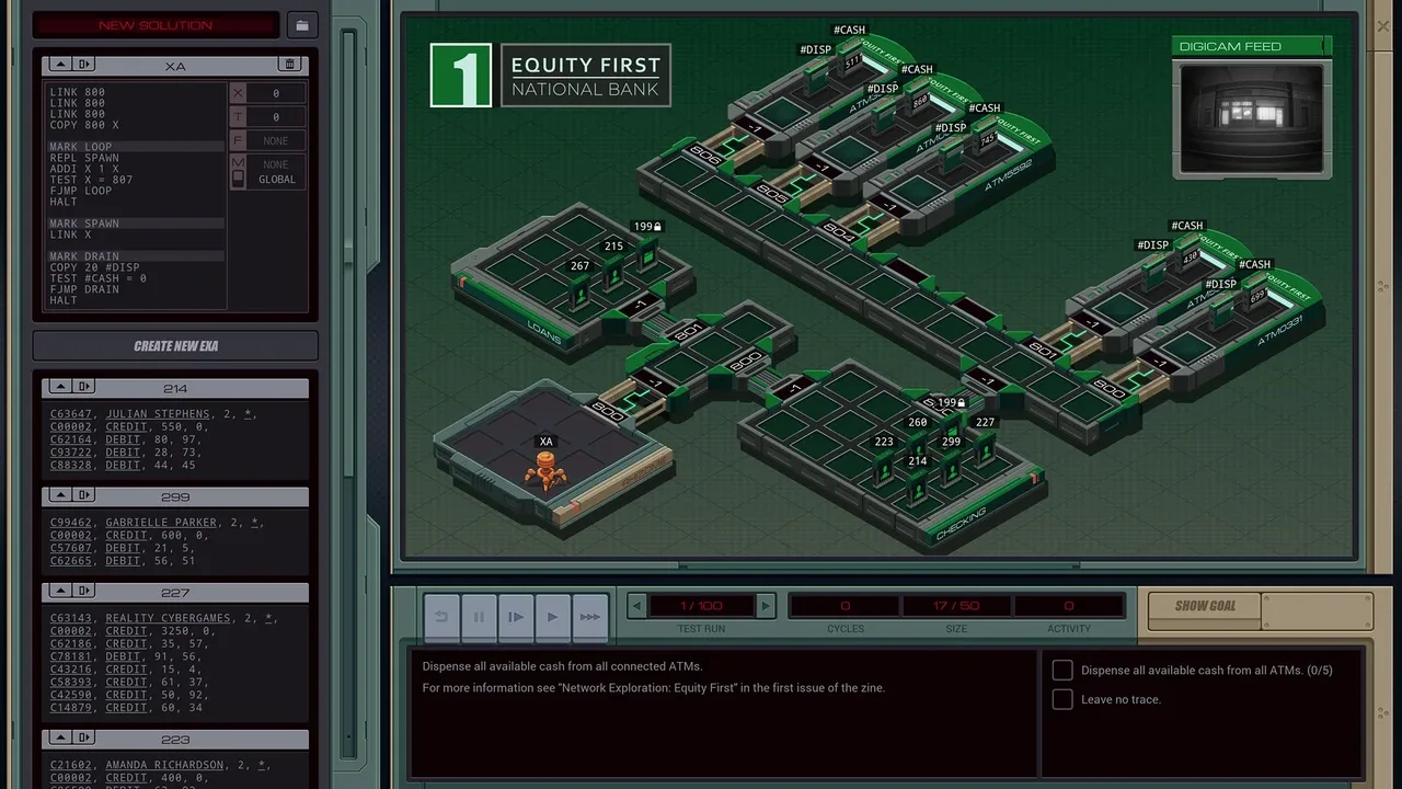 Exapunks screenshot 2