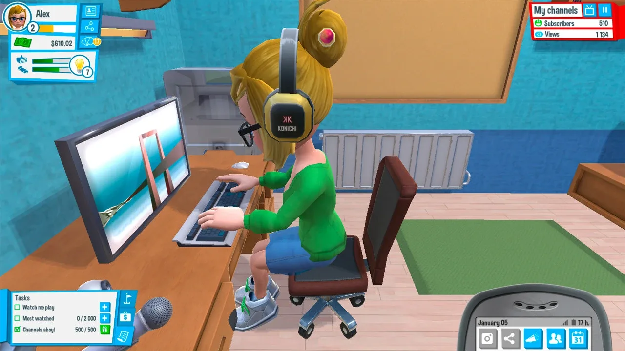 Youtubers Life free download for PC screenshot 4