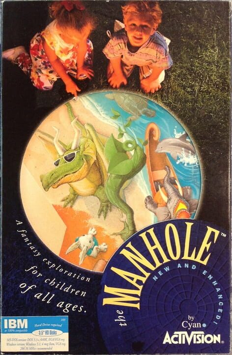 The Manhole: New and Enhanced cover art