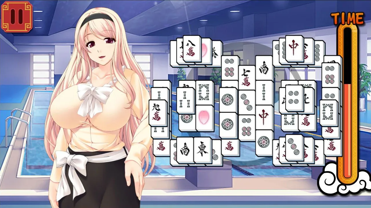 Pretty Girls Mahjong Solitaire screenshot 1