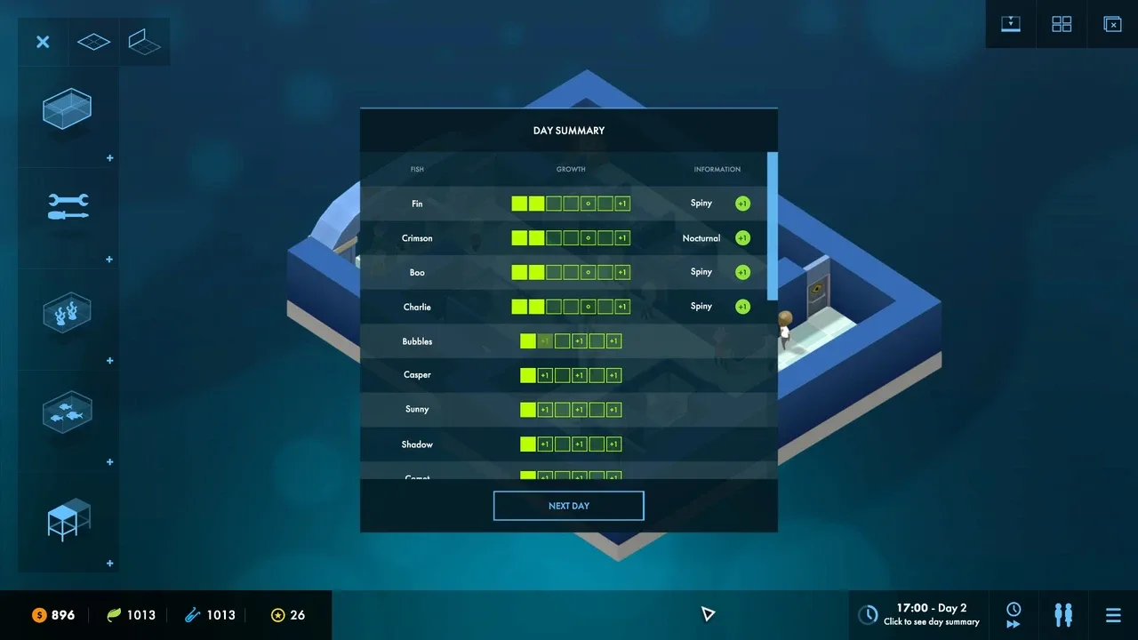 Megaquarium screenshot 2