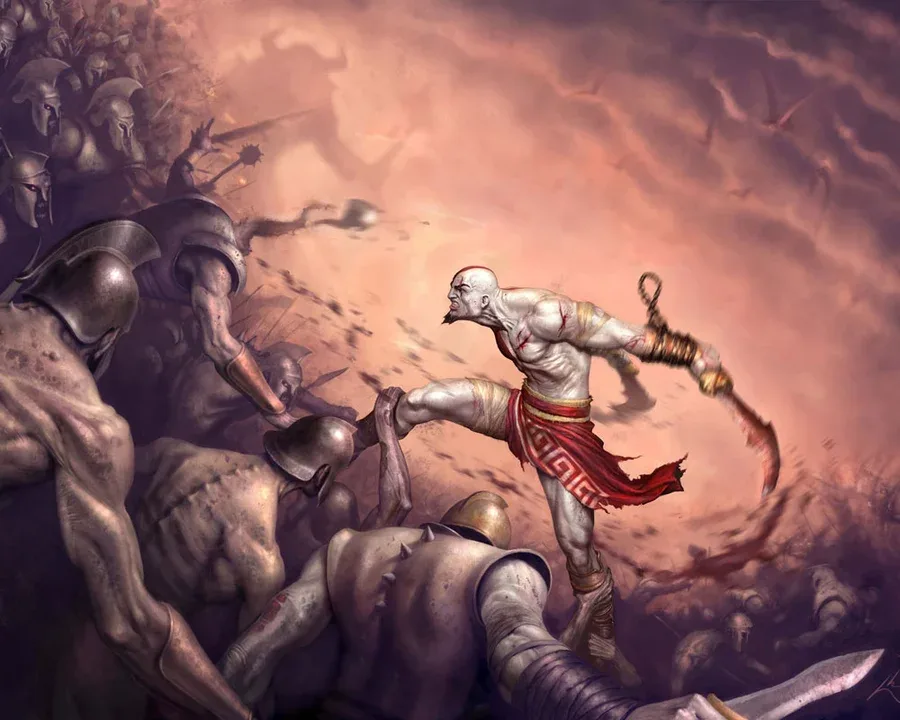God of War II artwork 2573