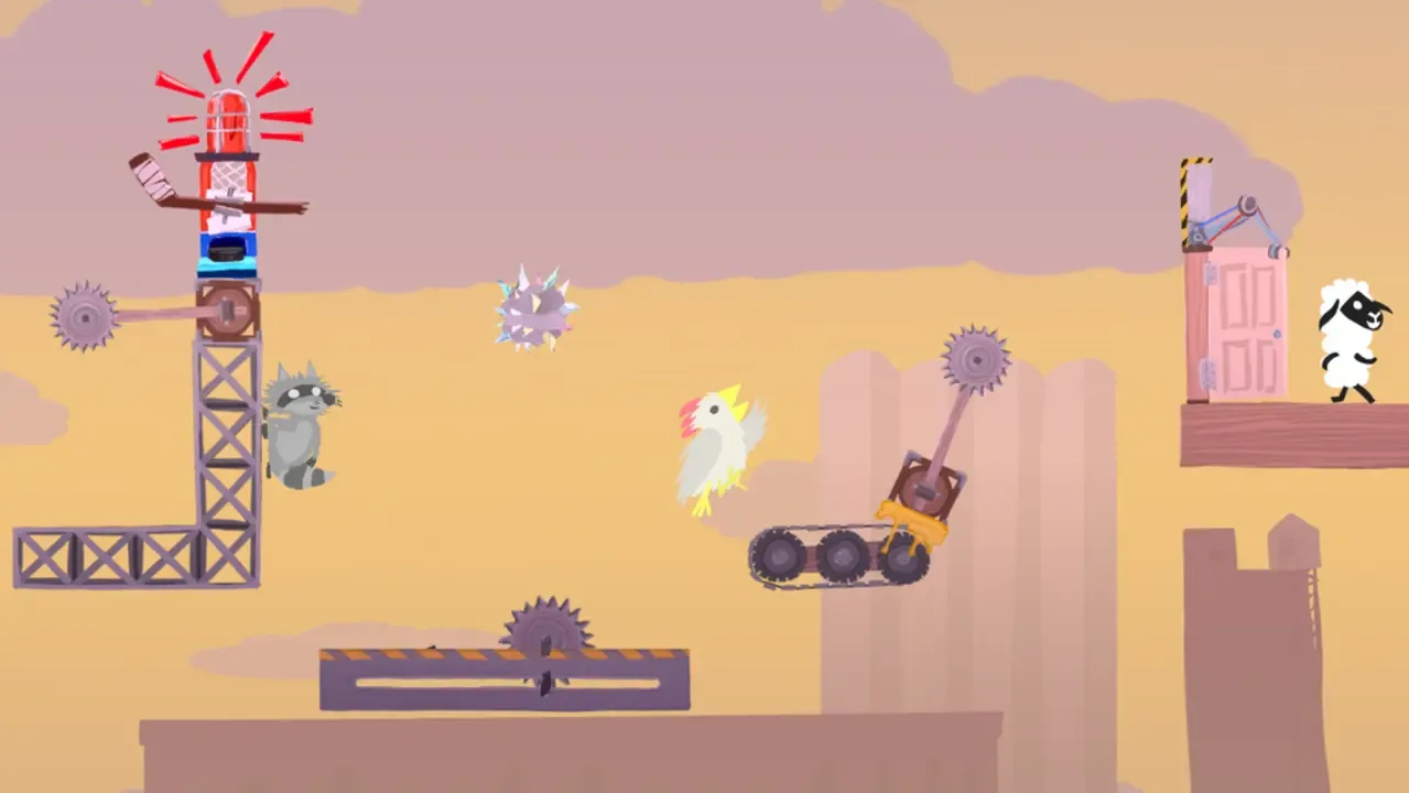 Ultimate Chicken Horse screenshot 1