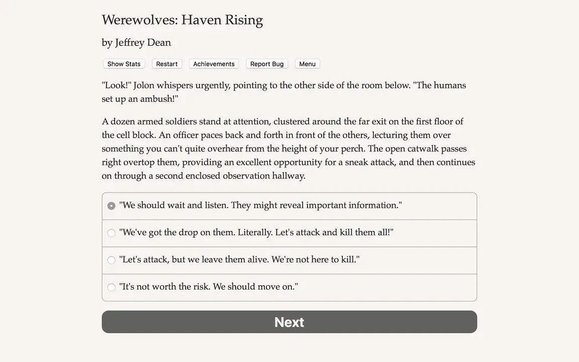 Werewolves: Haven Rising screenshot 1