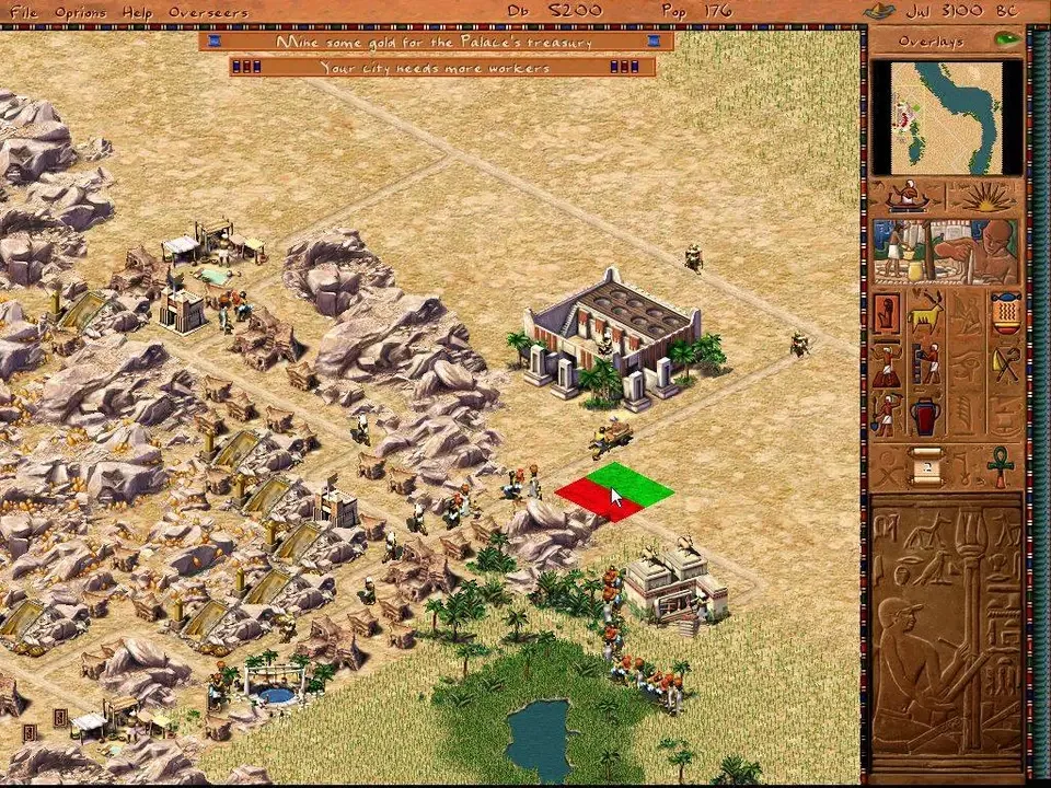 Pharaoh screenshot 1