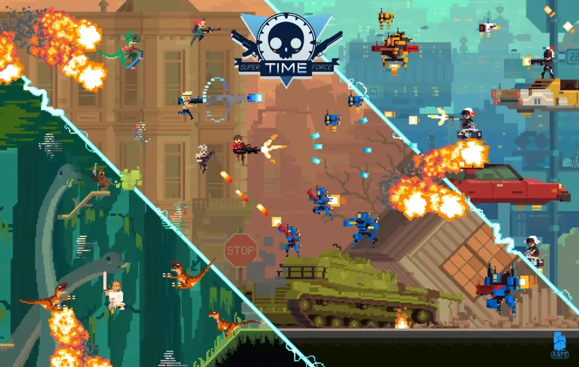 Super Time Force Ultra screenshot 1