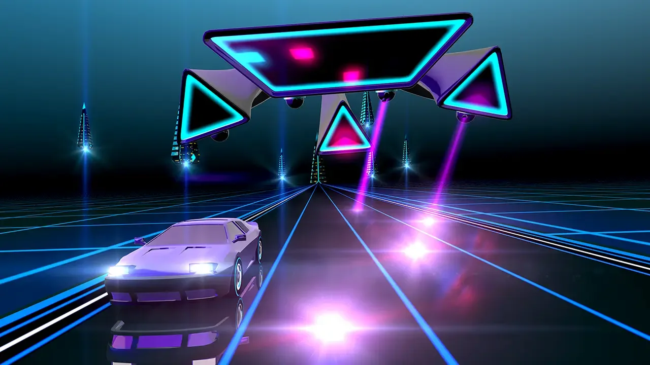 Neon Drive screenshot 2