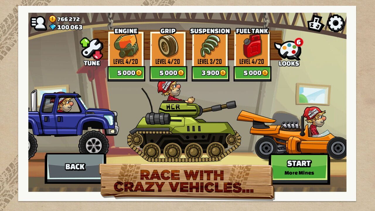 play hill climb racing online for free pc