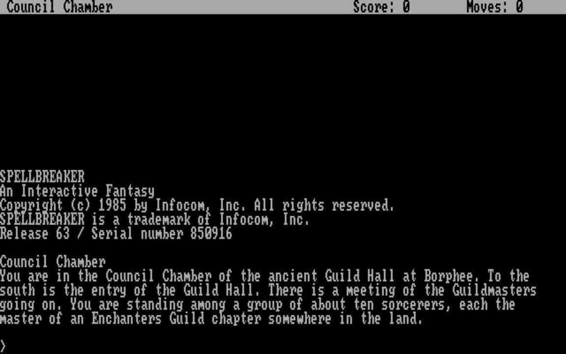 1985 store infocom interactive fiction fantasy