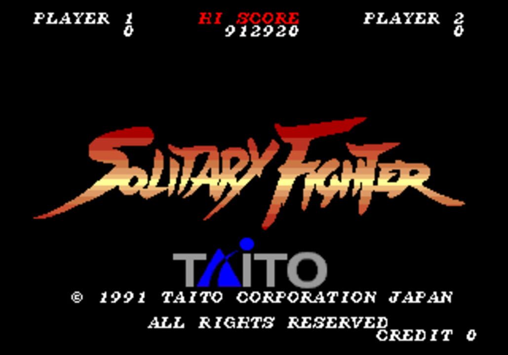 Solitary Fighter cover