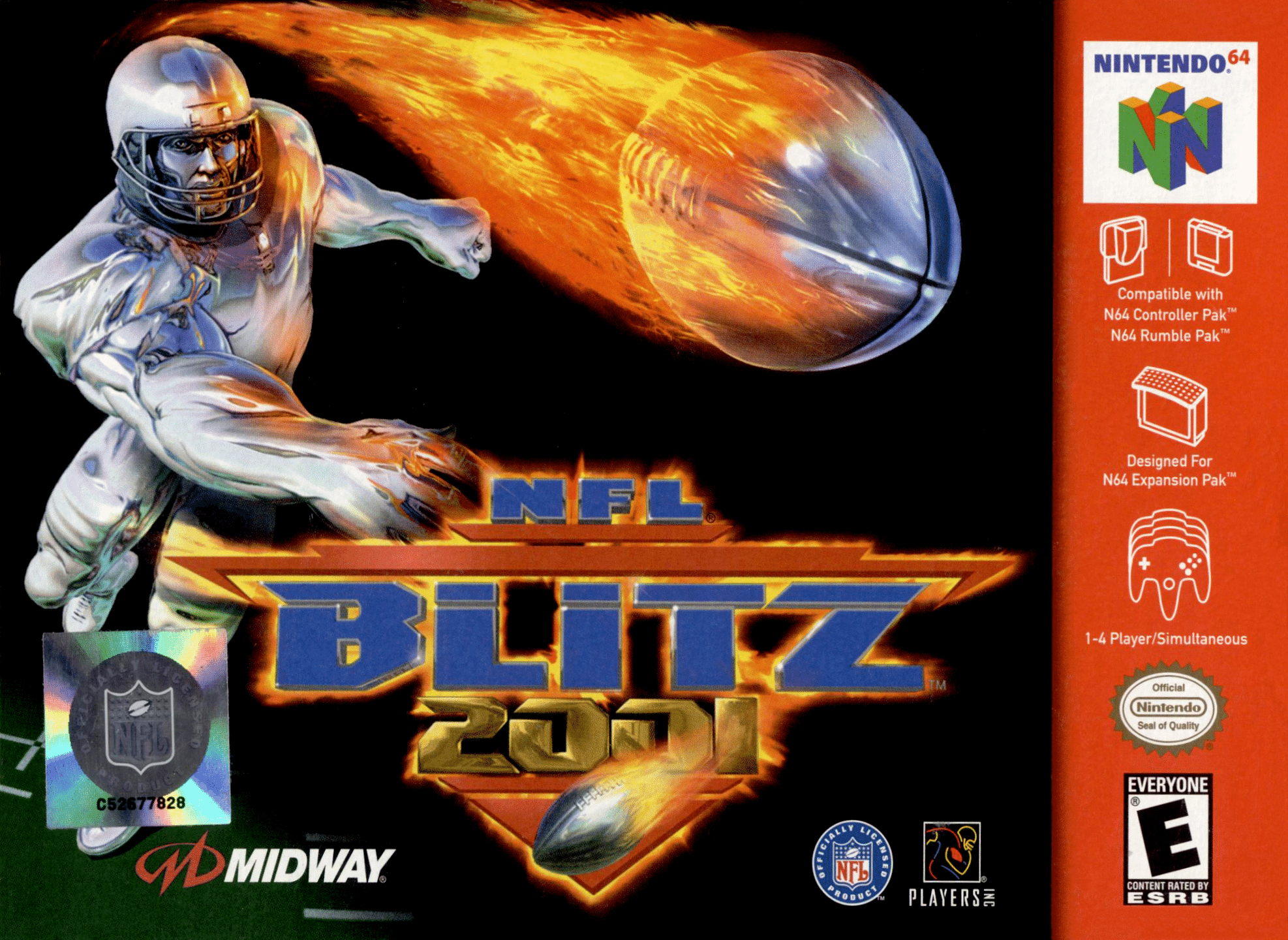 NFL Blitz 2001 cover