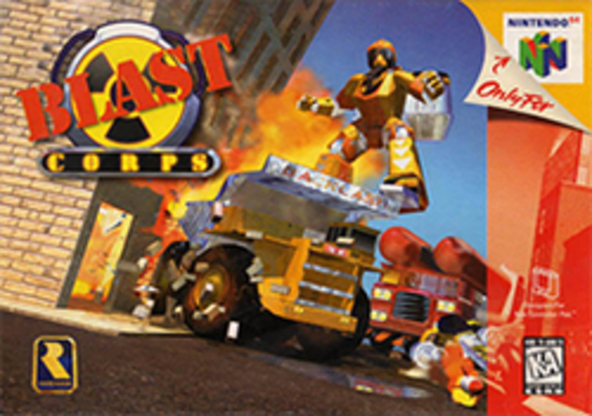 Blast Corps cover