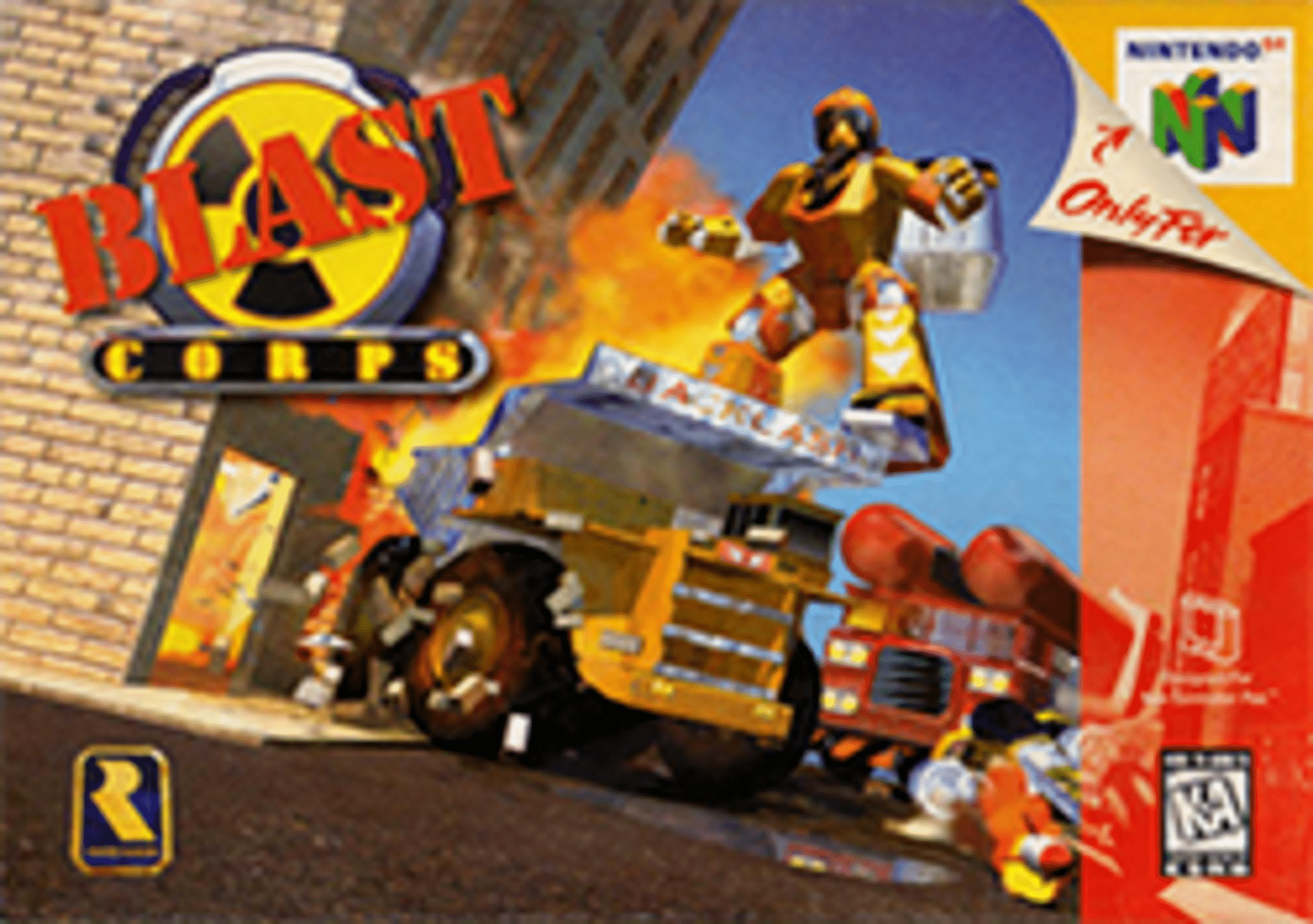 Blast Corps cover