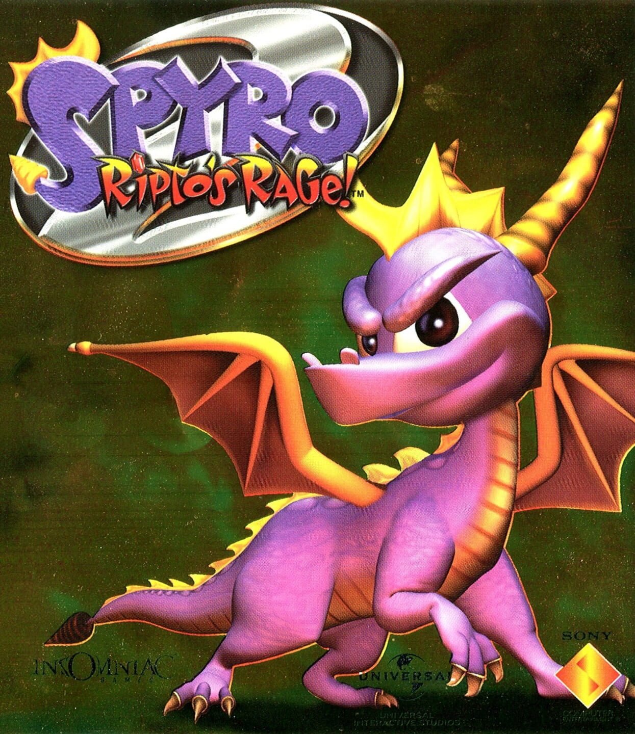 Spyro 2: Ripto's Rage! cover