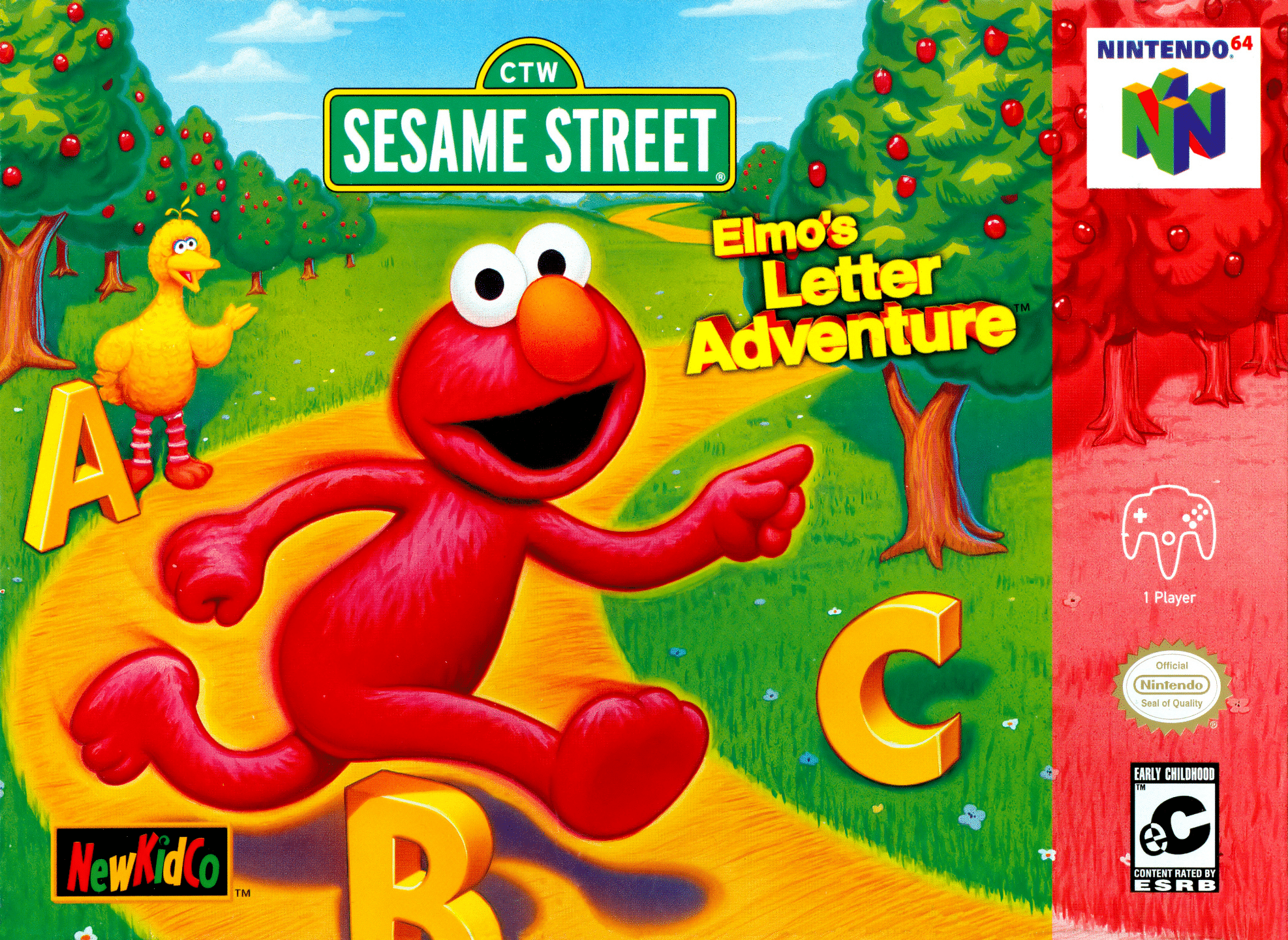 Sesame Street: Elmo's Letter Adventure cover