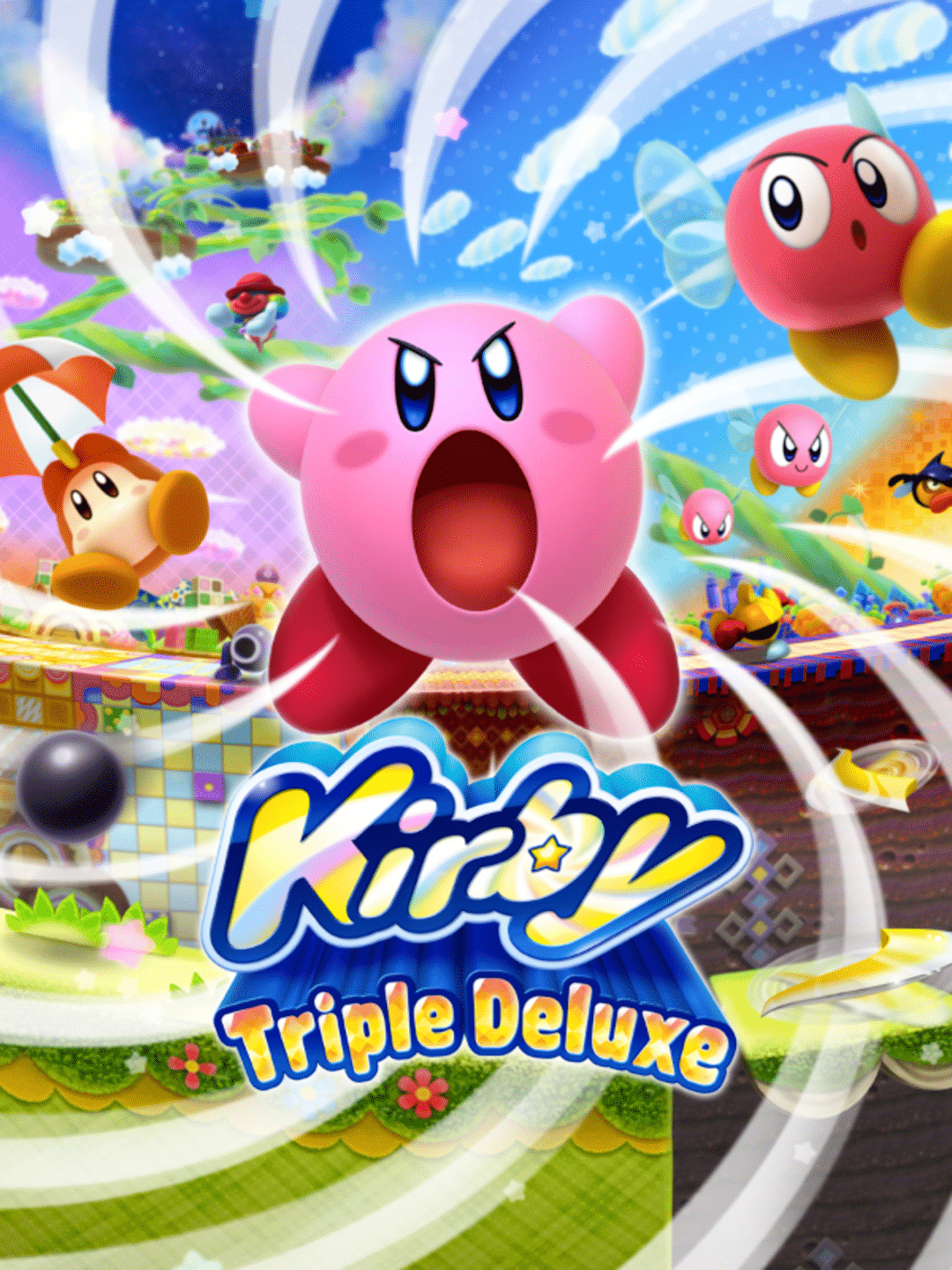 Kirby Triple Deluxe cover
