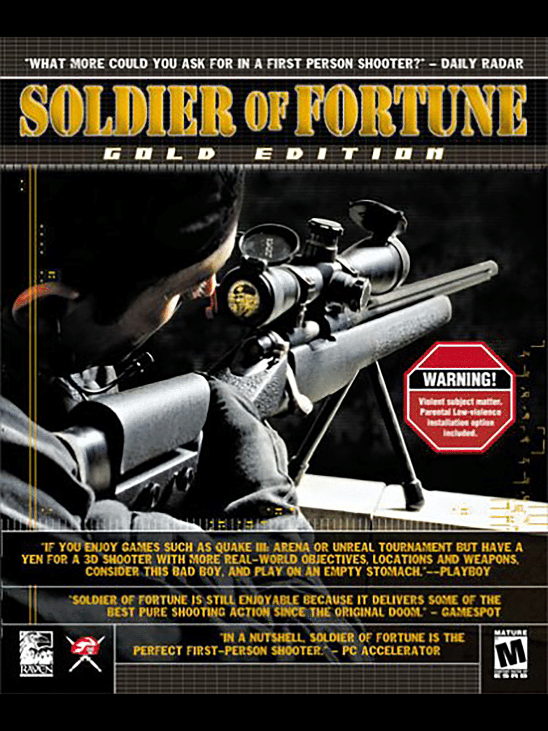 Soldier of Fortune: Gold Edition cover