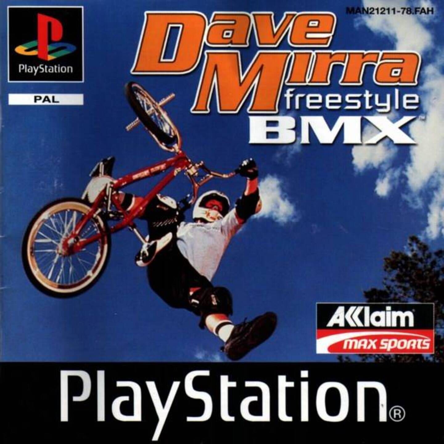 Dave Mirra Freestyle BMX cover