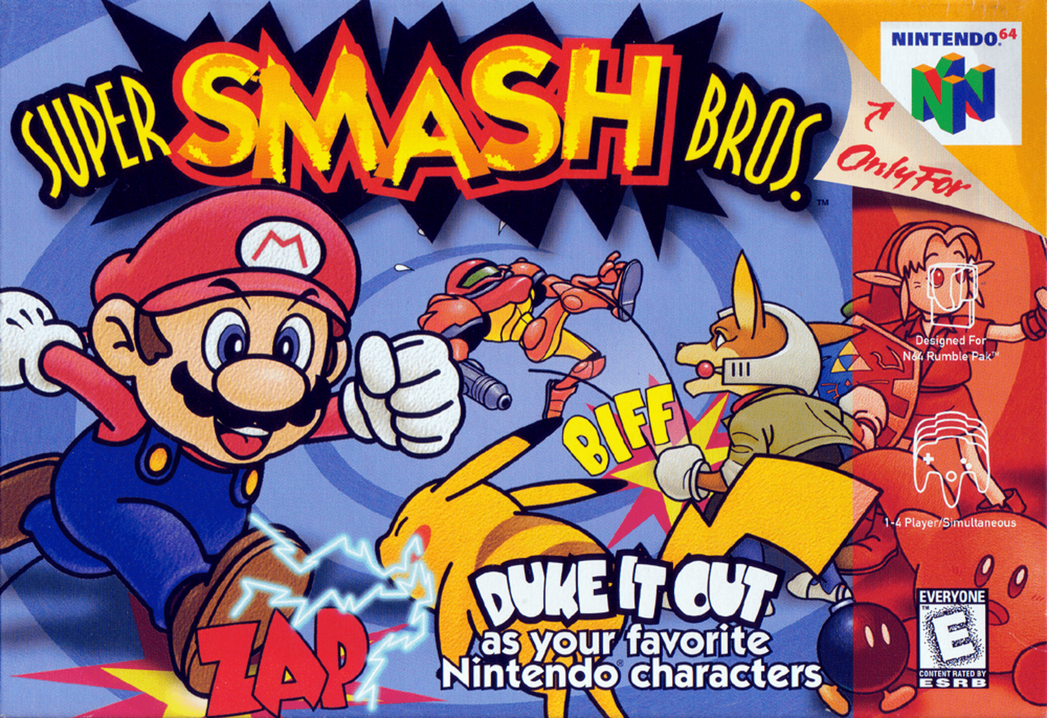 Super Smash Bros. cover