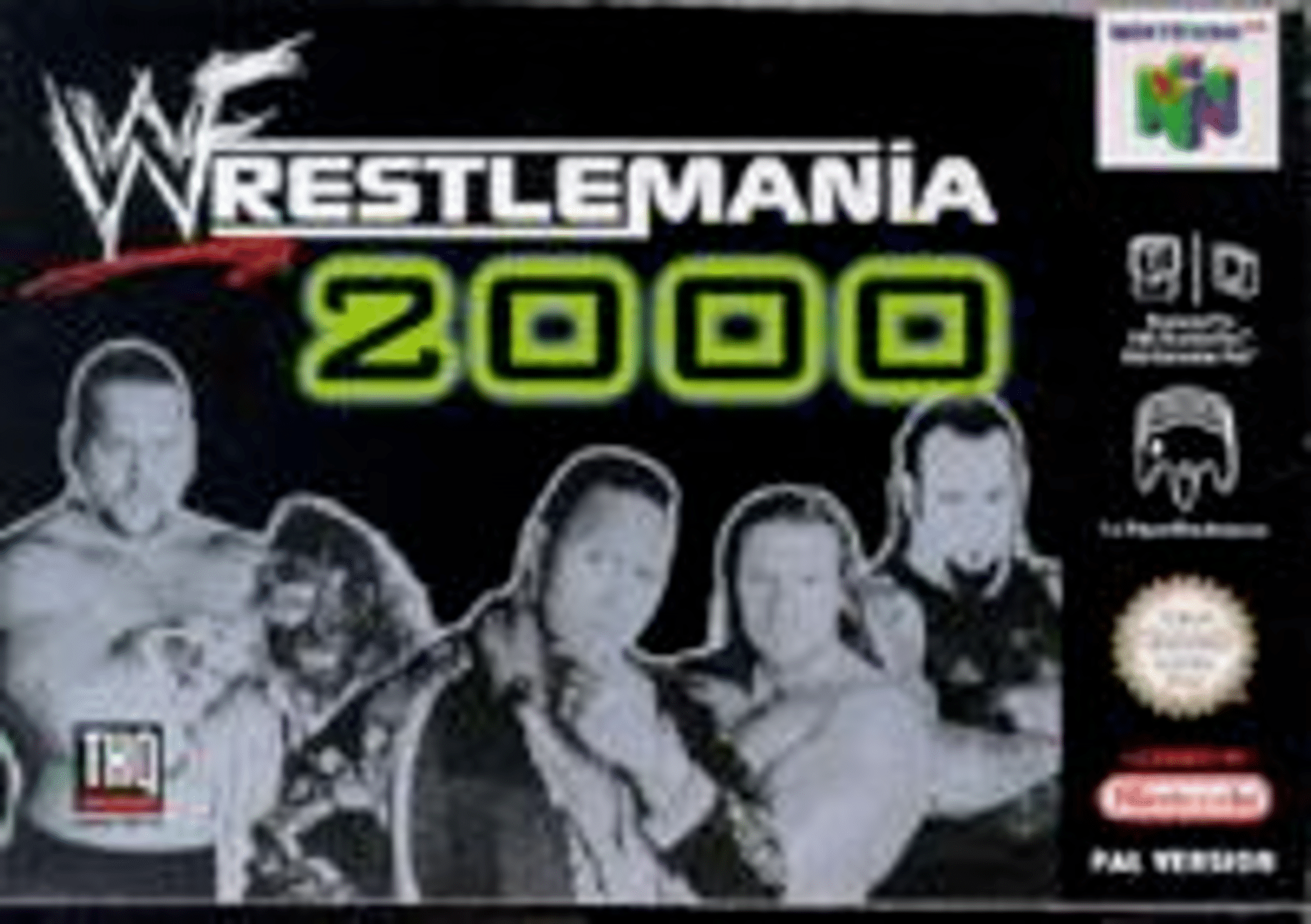 WWF WrestleMania 2000 cover