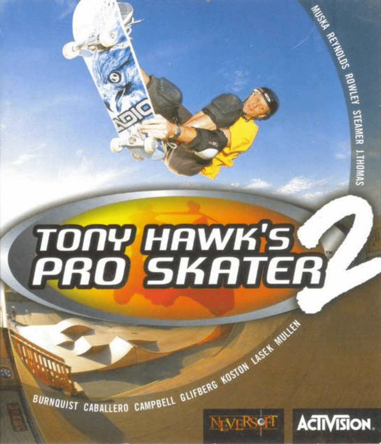 Tony Hawk's Pro Skater 2 cover