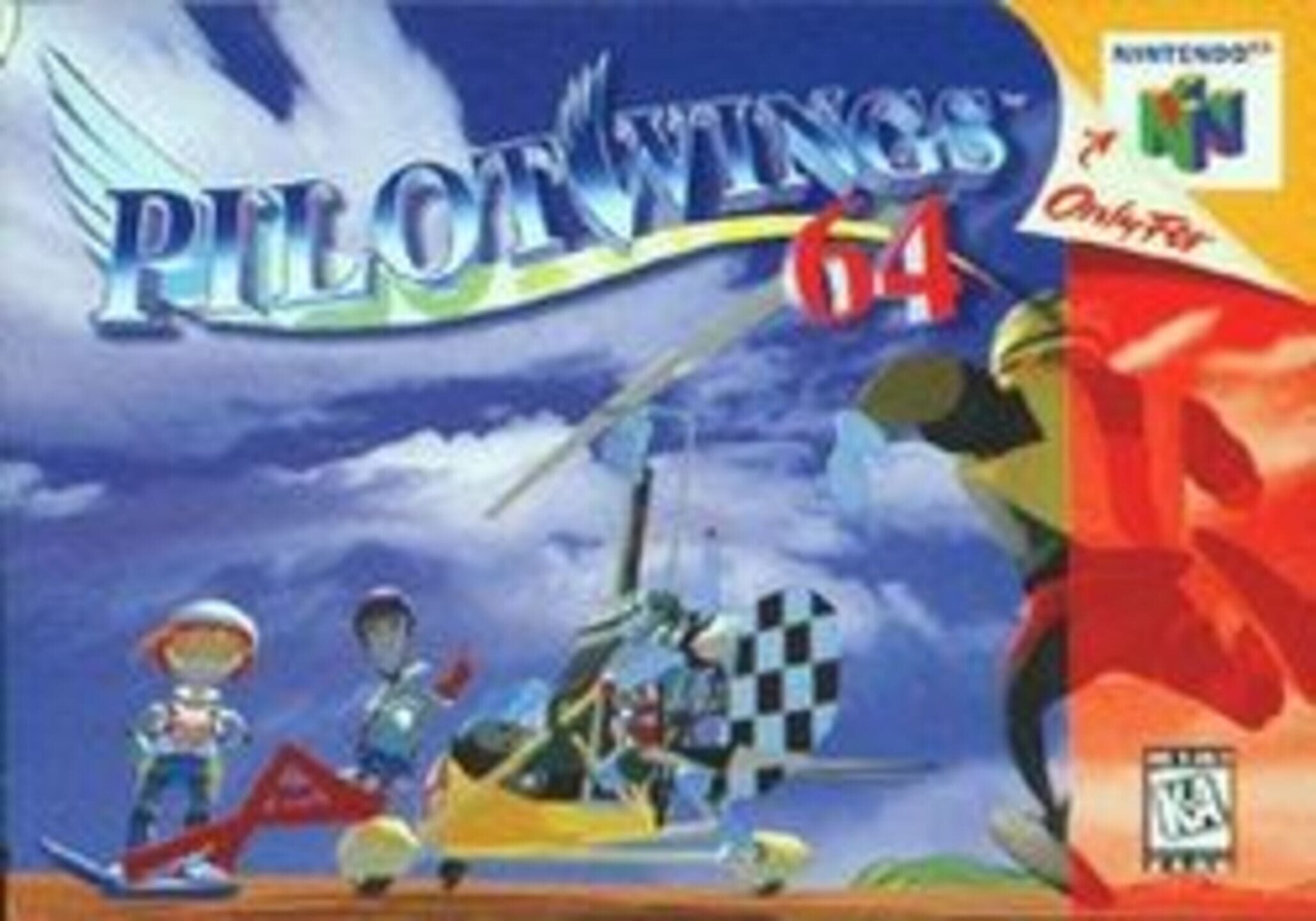 Pilotwings 64 cover