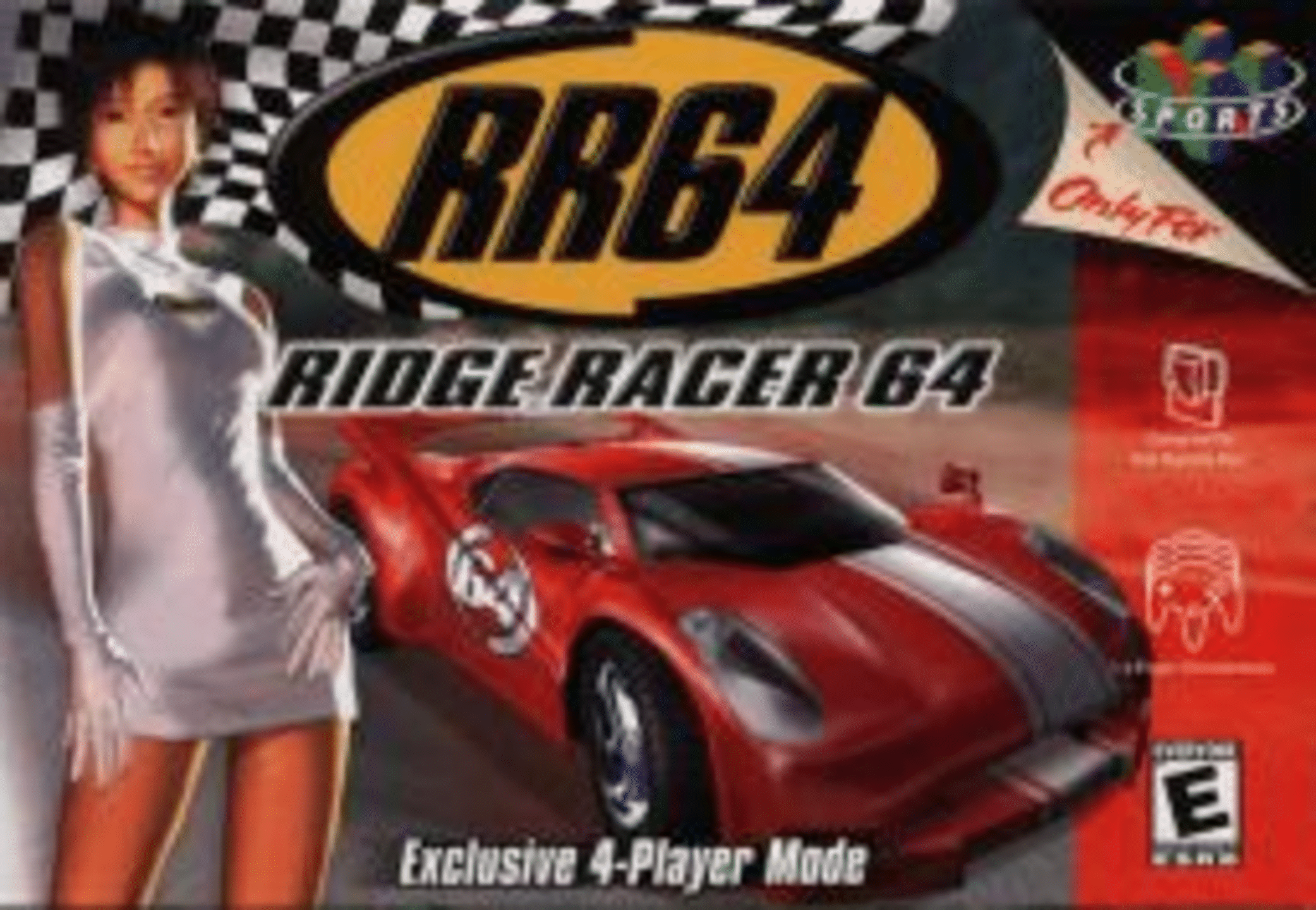 Ridge Racer 64 cover