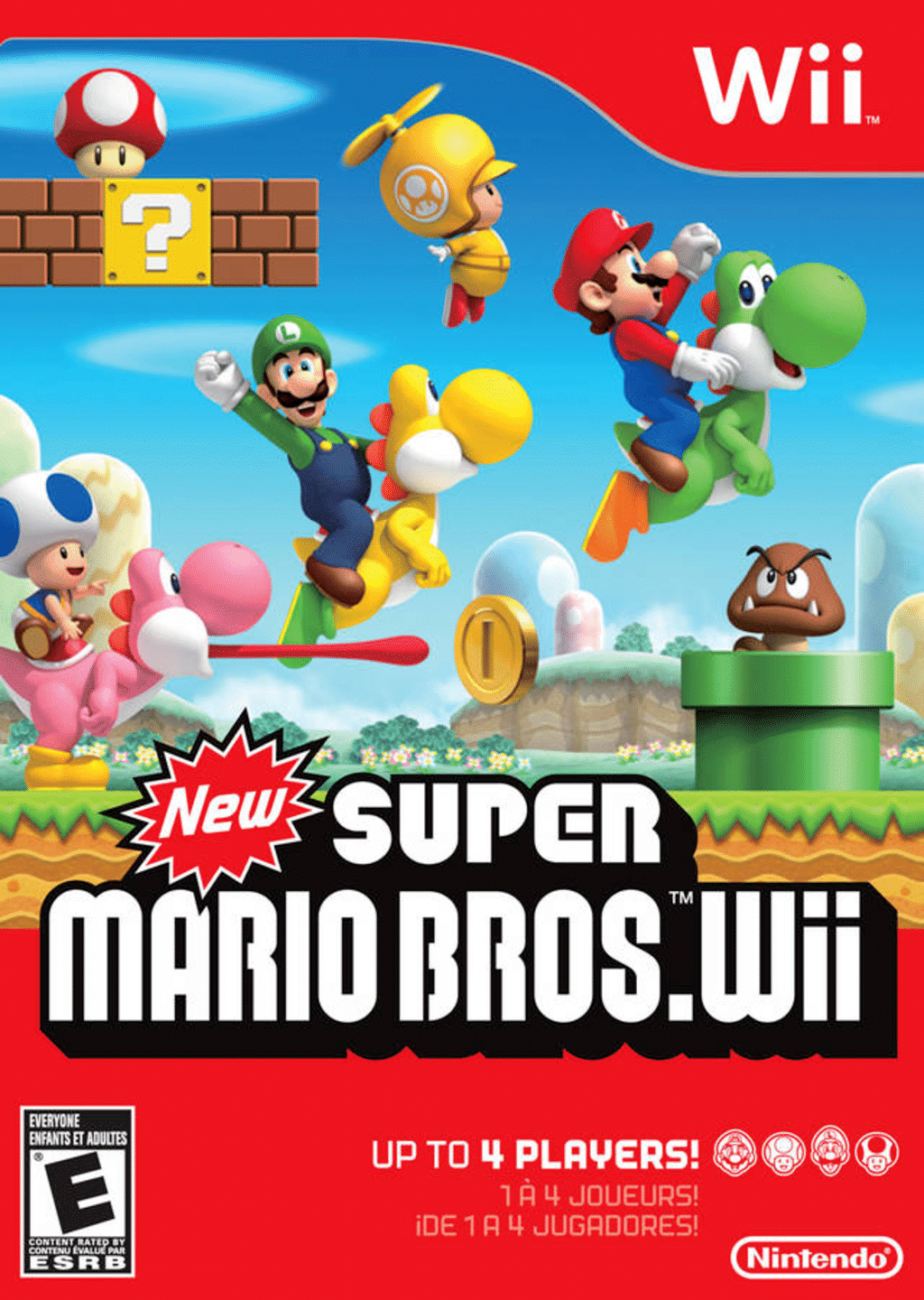 New Super Mario Bros. Wii cover