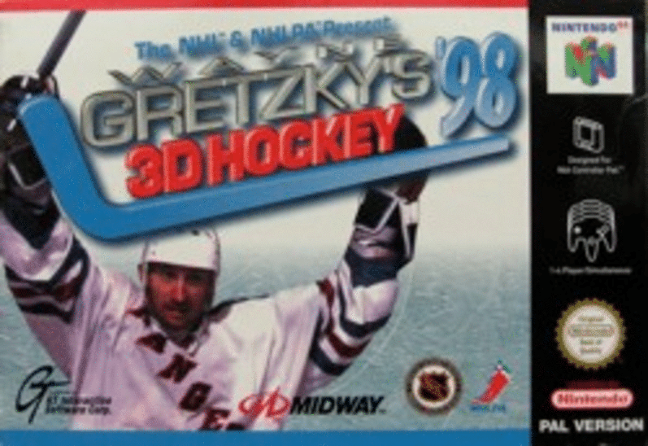 Wayne Gretzky's 3D Hockey '98 cover