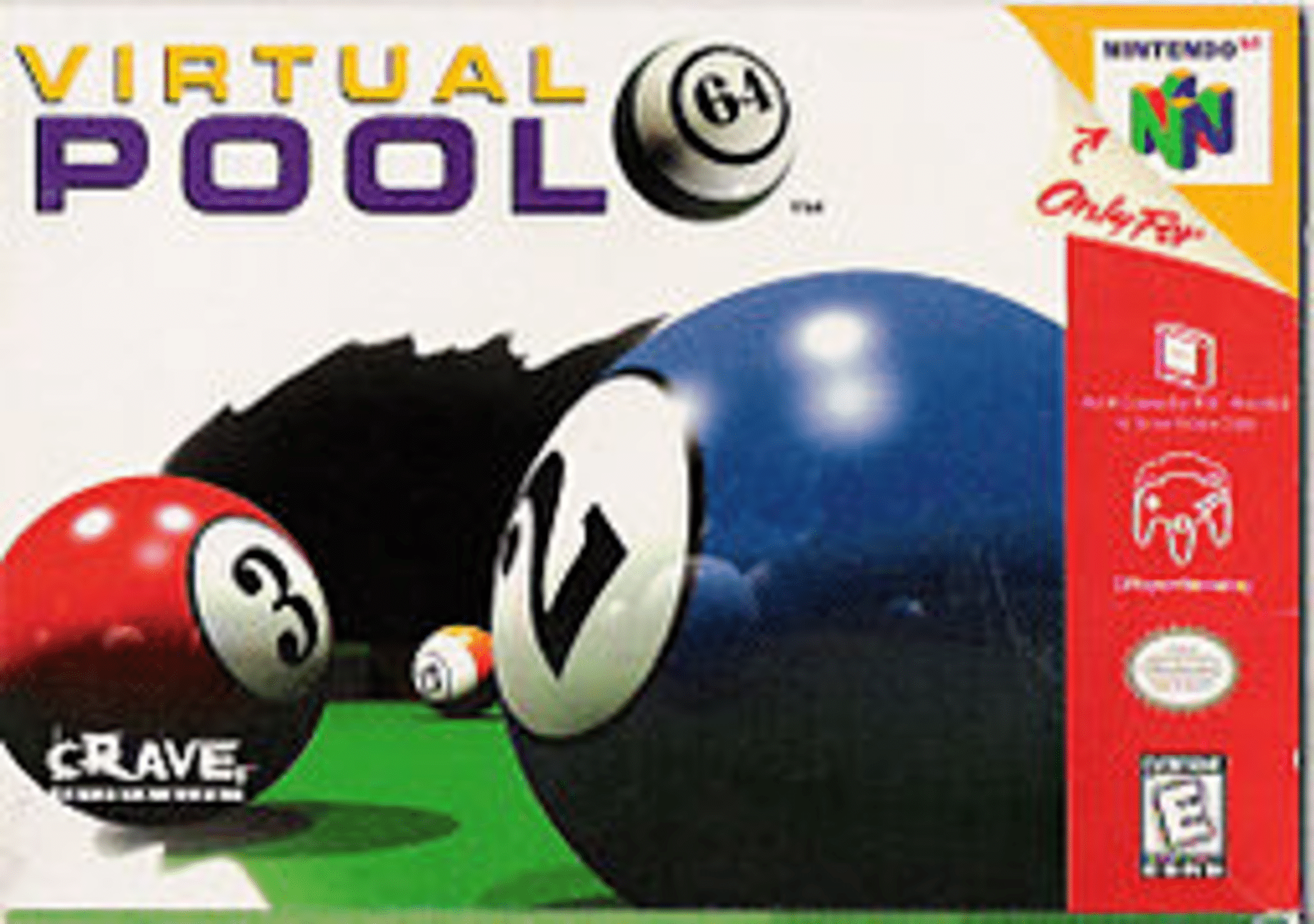 Virtual Pool 64 cover