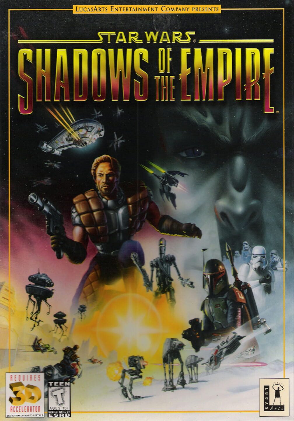Star Wars: Shadows of the Empire cover