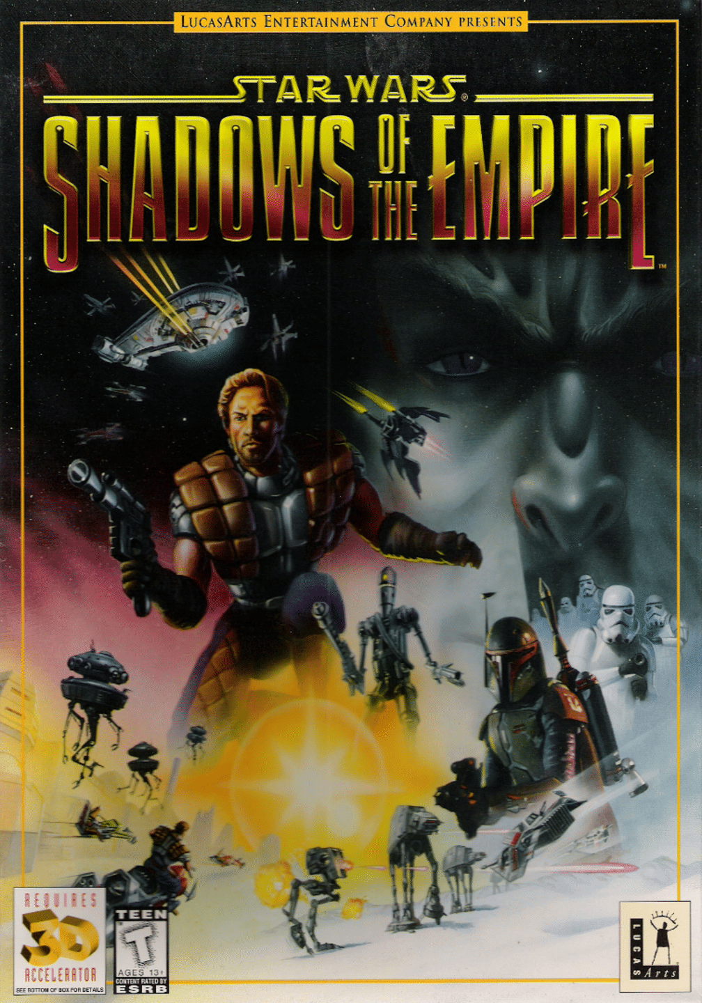 Star Wars: Shadows of the Empire cover