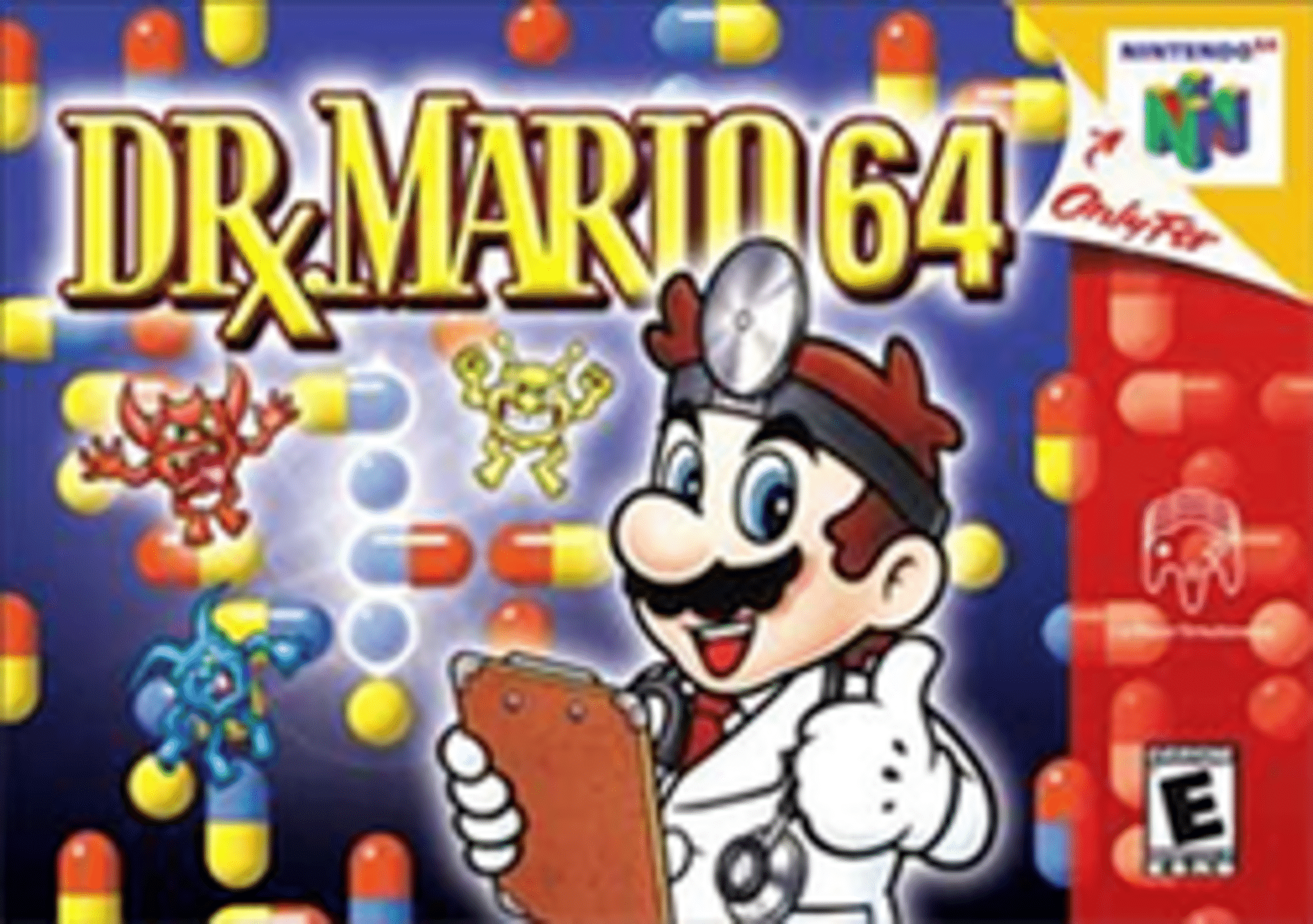 Dr. Mario 64 cover