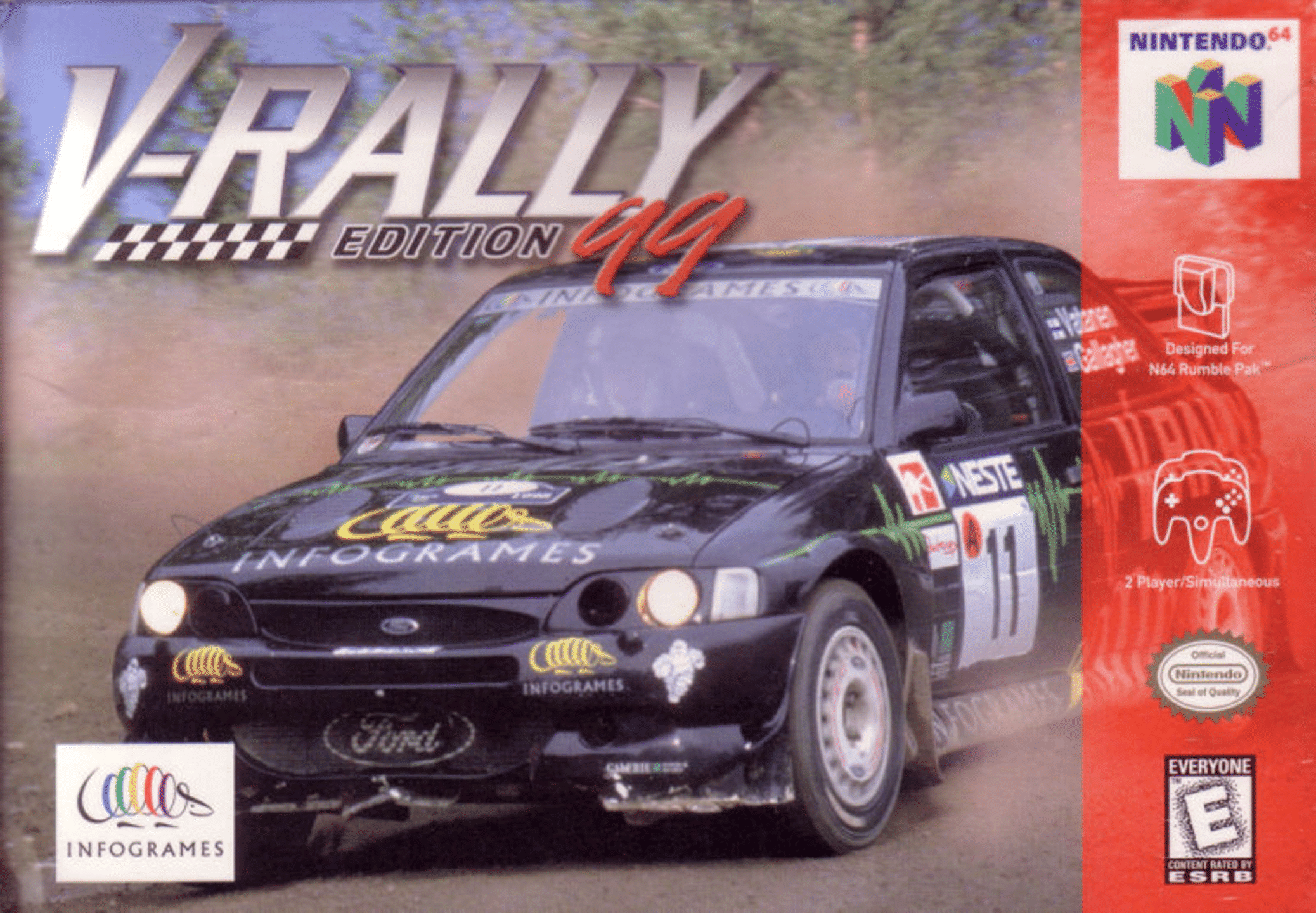 V-Rally Edition '99 cover
